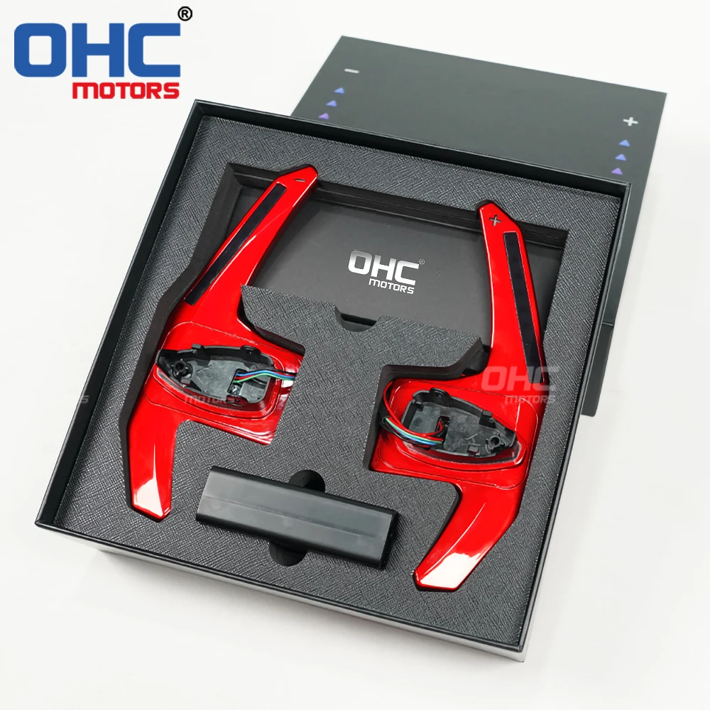 Car Steering Wheel Shift Paddle for Mercedes GLA X156 180 250 GLC GLE W213 W204 W205 X253 2013-2019 LED RPM Smart Paddle Shift