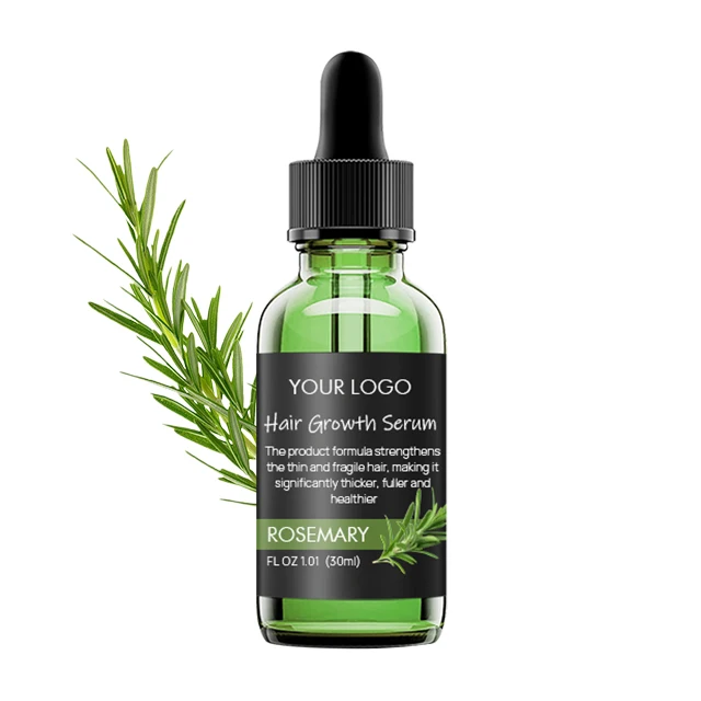 OEM Wholesale Fast Repair Nourishing Private Label Organic Natural Rosemary Oil Hair Growth Serum Manufacturers