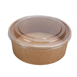 1300ml Paper Take Out Containers Kraft Lunch Meal Food Boxes Disposable Storage to Go Packaging