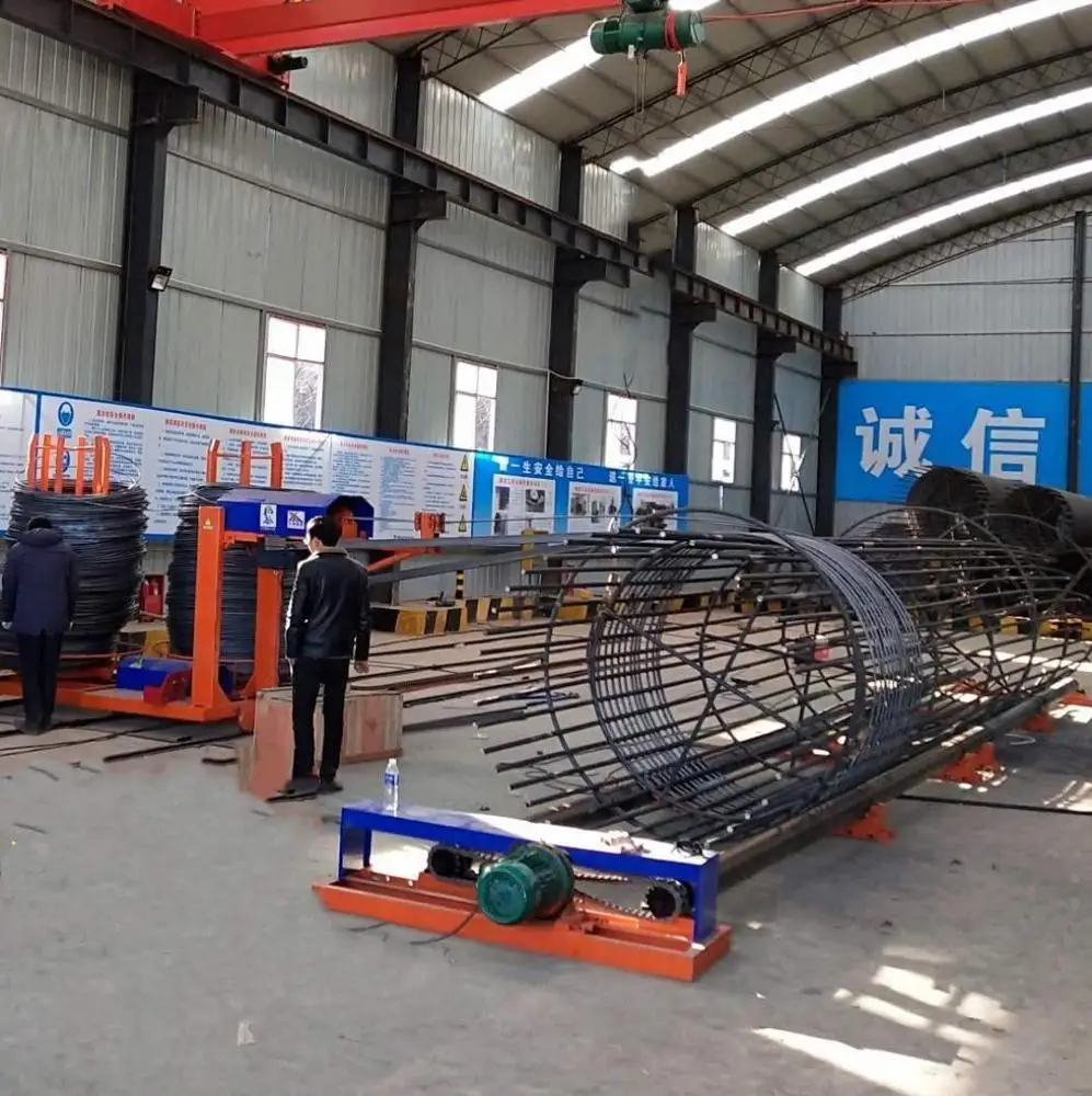 
CNC reinforcing steel rebar cage making machine and used concrete pipe forming machine for sale CNC reinforcing steel rebar cage making machine and used concrete pipe forming machine for sale