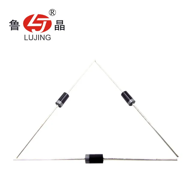 Lujing P6KE33A/P6KE33CA ограничитель бросков напряжения (телевизоров) DO-15 с обратным стоячим напряжением 29,61 в