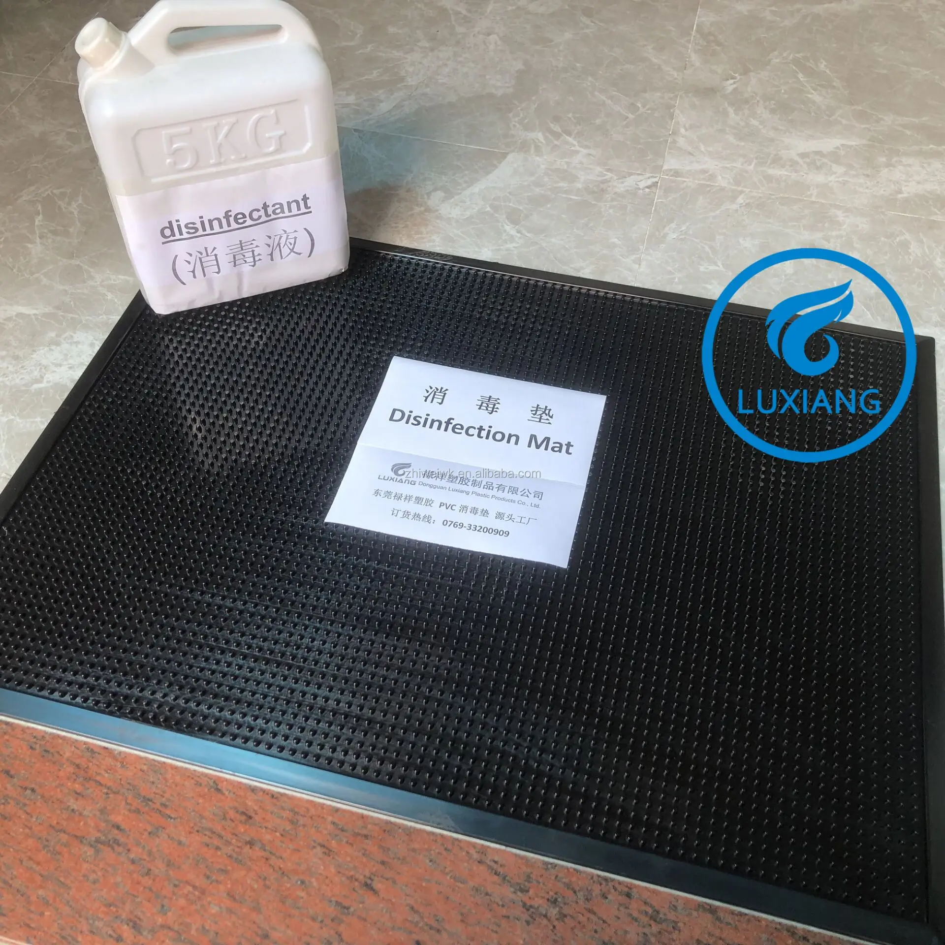 Spot PVC Entry Door  Bathroom Mat  Household Drain Mat  Honeycomb Sterilization Mat