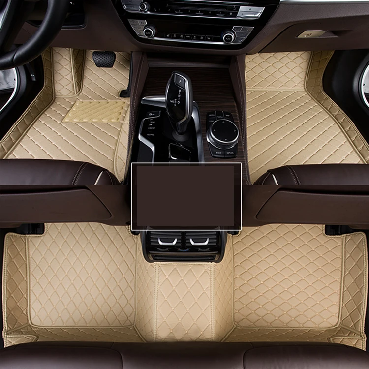 Customized Luxury 7d Single Layer LHD Car Carpet Floor Mats Interior Car Accessories For Toyota Camry 2010
