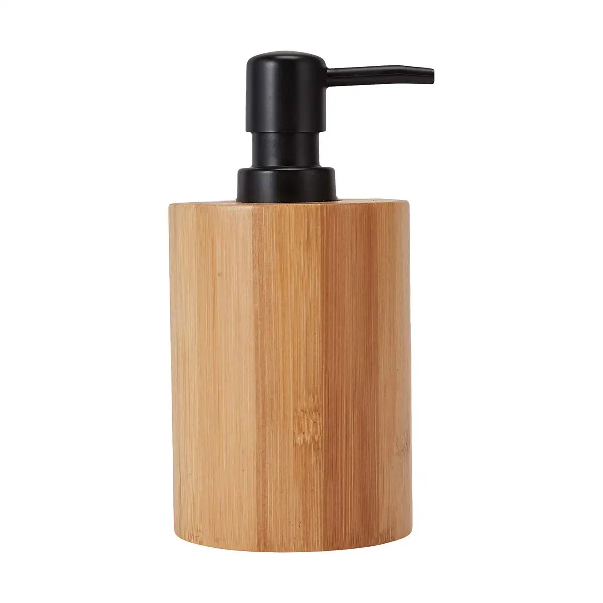 Natural Lotion Dispenser Wooden Bamboo Hand Sanitizer Dispenser Bamboo Container for Liquid Soap