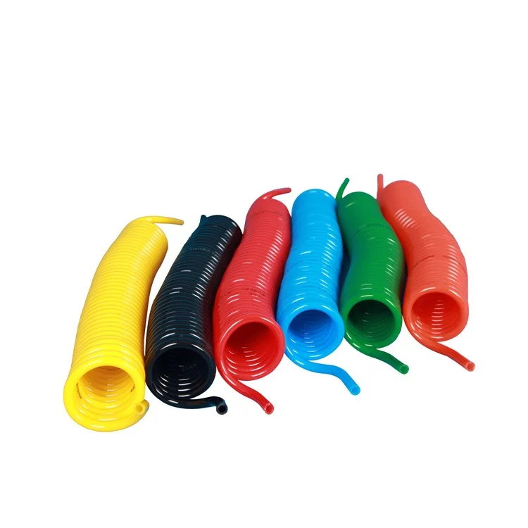 DOT SAE ISO DIN approved factory supply PA12 coiled nylon tube for truck air compressor