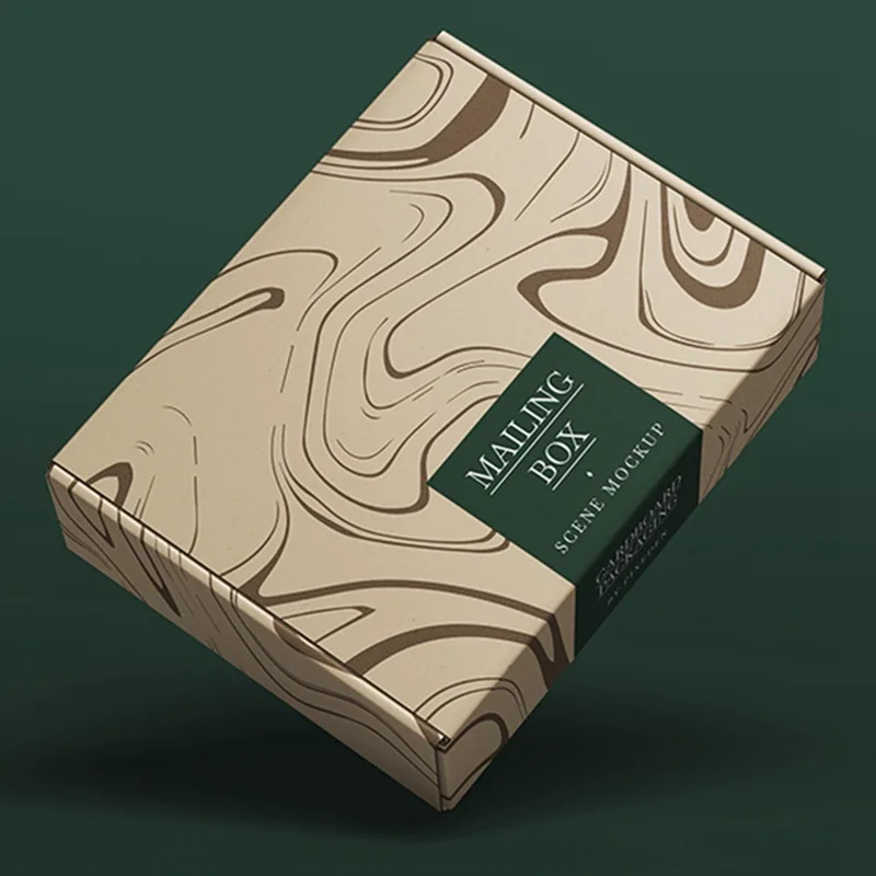 Luxury Custom Cardboard Gift Mailing Mailer Shipping Box Corrugated Custom mystery box electronics free shipping