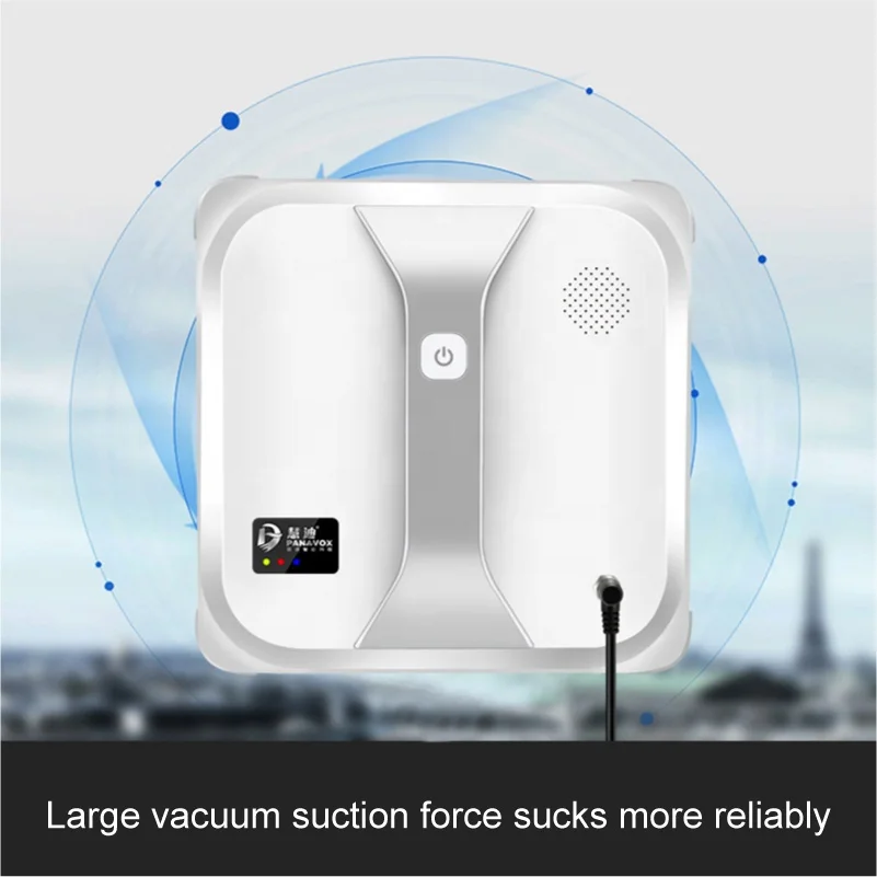 Electric Window cleaner robot cleaning robot with ultrasonic water spray smart route planing Built-in battery