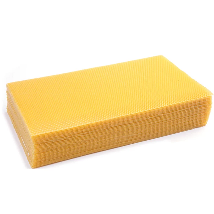 Beekeeping tool High quality 100%Beeswax Foundation Sheet  high yield of the spleen base of Cereswax bees