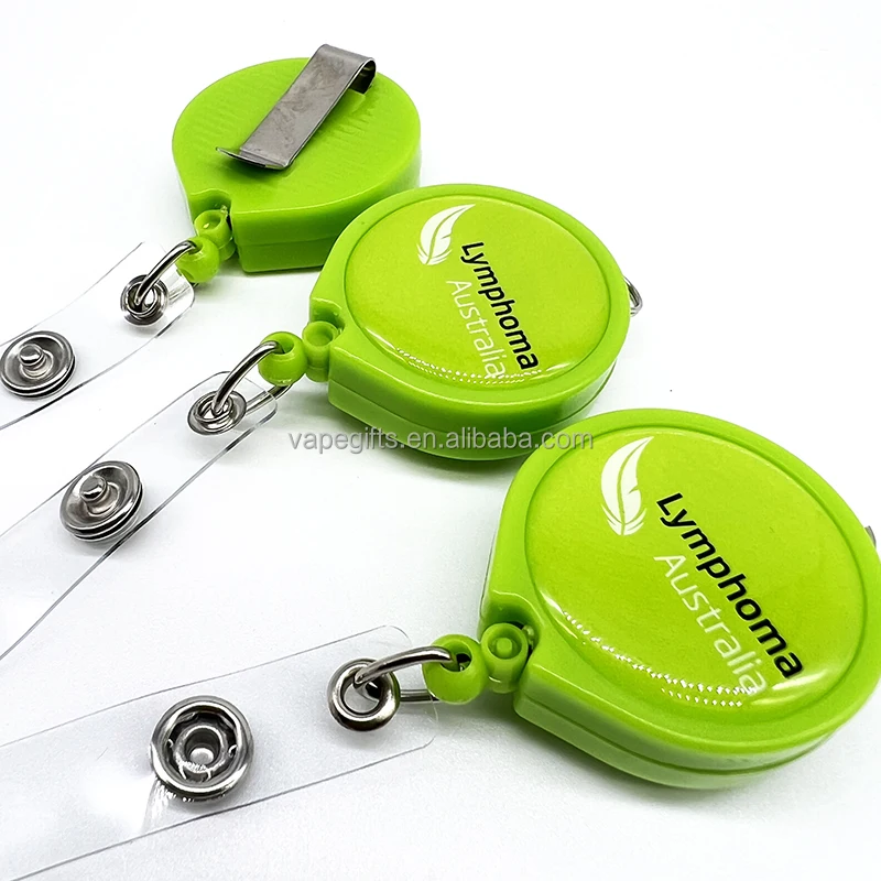 Metal Badge Reel Retractable and Stretchable Key Chain Yoyo Badge Holders