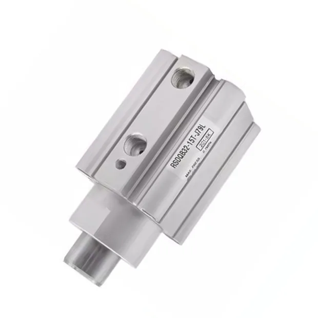 SMC blocking cylinder RSDQA40-20/D/DR/TG/TE series double acting single acting stop cylinder