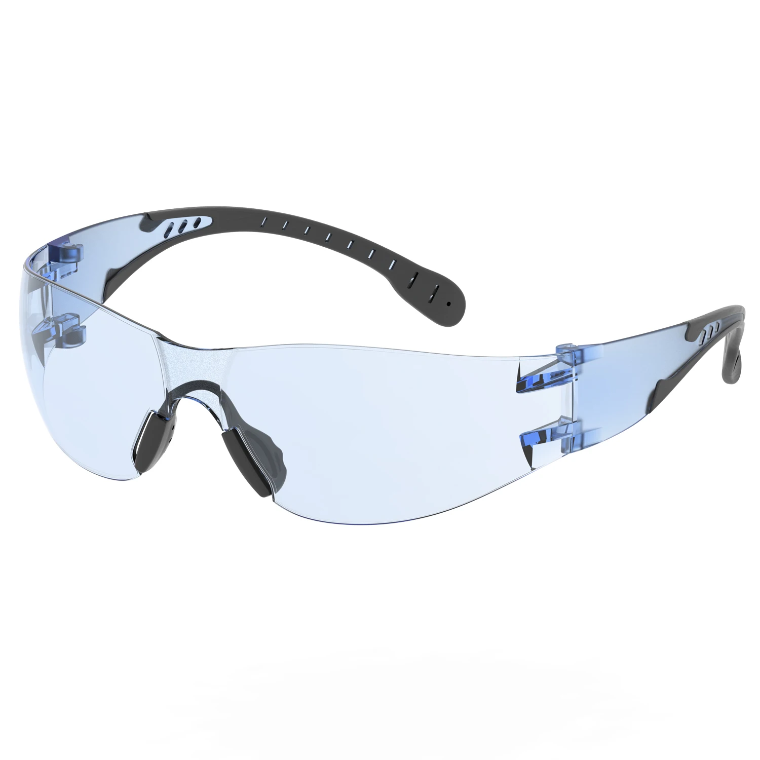 J&Y Hot Sell Blue Lens Anti Fog High Quality Safety Work Glasses Eye Protection Goggles