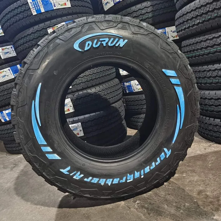 White side wall tire rubber tire manufacturer LT225/70R16 LT235/70R16 WSW LLANTAS