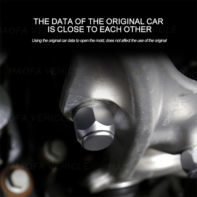 2021 2022 2023 Car accessories body parts Aluminum alloy base plate screw protection covers for Ford Bronco