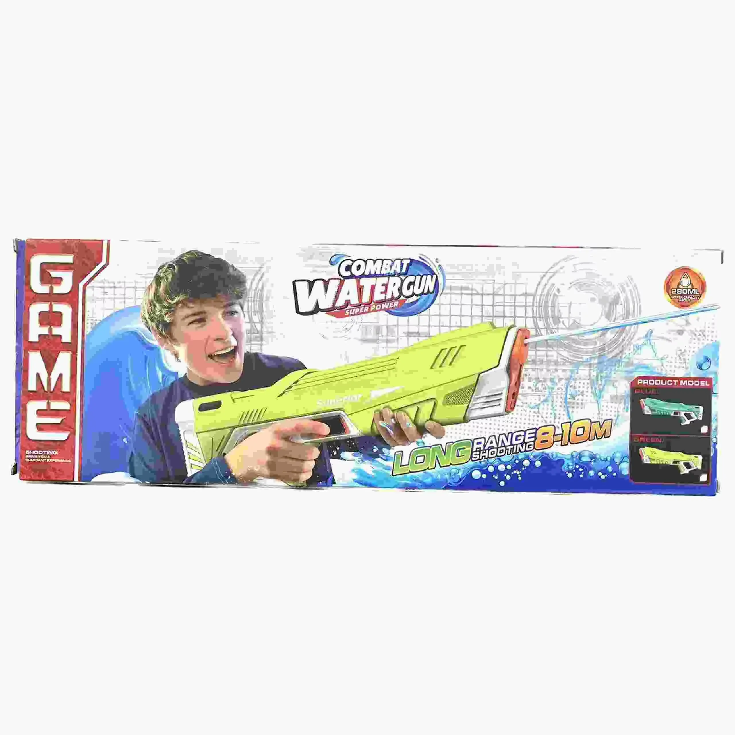 Factory High Quality Summer Hot Selling Songkran Fast Delivery 8-10m long rechargeable Electric Water Gun
