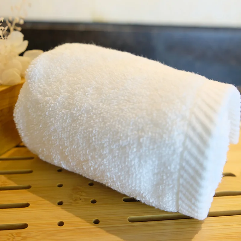 Luxury 5 Star Hotel Promotional 100% Cotton 21s Face Towel / Hand Towel / Bath Towel In Stock
