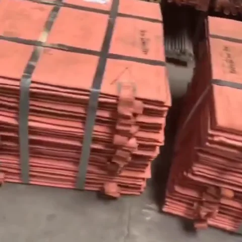 
pure copper cathodes 9999 electrolytic copper 