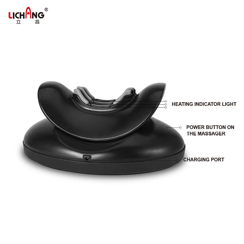 Airbag Cervical Traction Pillow Massage Device Neck And Shoulder Relaxer Massager For TMJ Pain Relief Cervical Spine Alignment