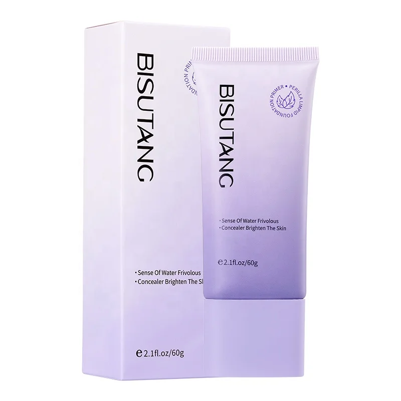BISUTANG Best Dry Waterproof Cruelty Free Poreless Vegan High Cover Makeup Base Brighten Zero Pore Invisible Face Primer