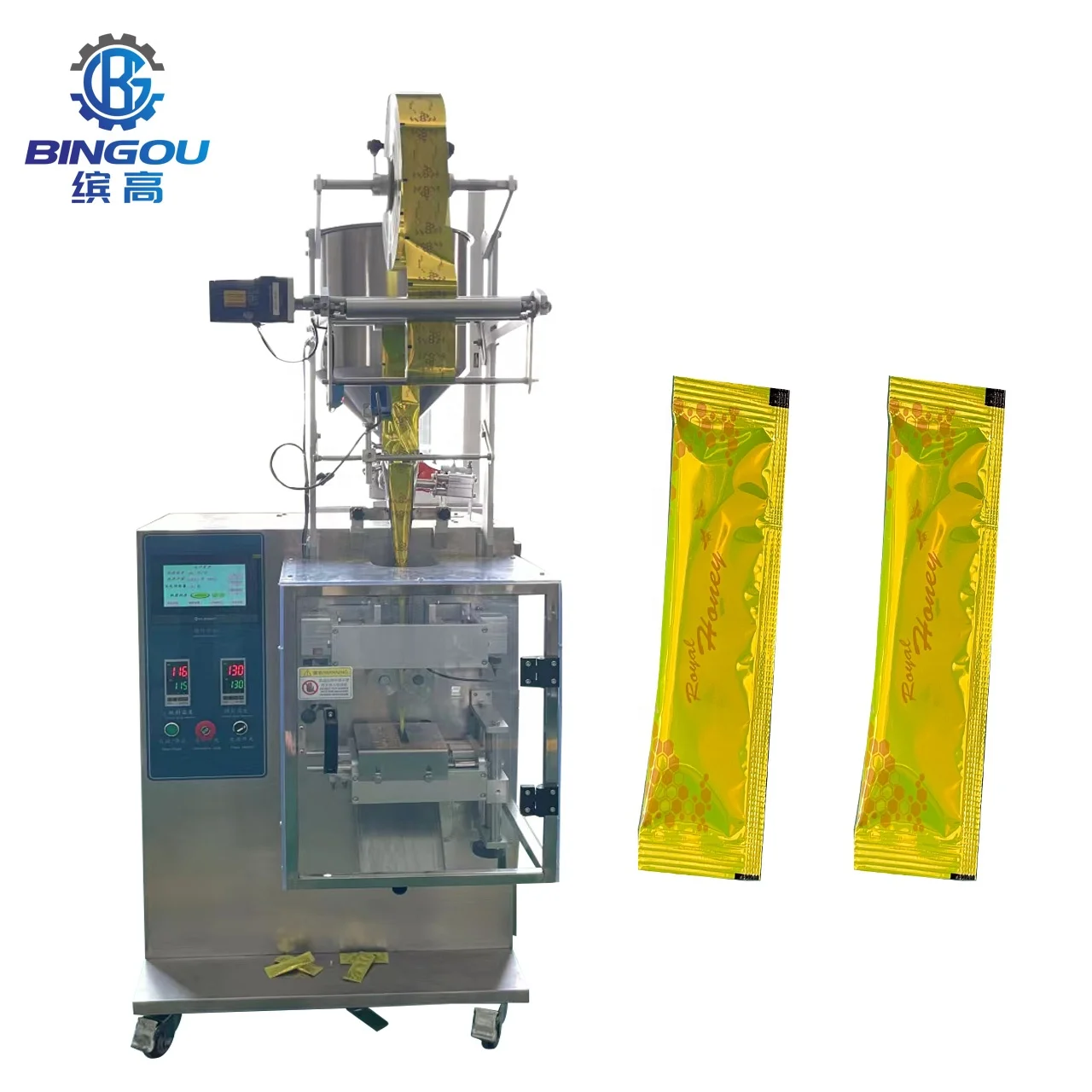 Best Sold Liquid Products Sachet Packaging Machine Chili Sauce Food Packaging Machine Honey Package Machine for Sale