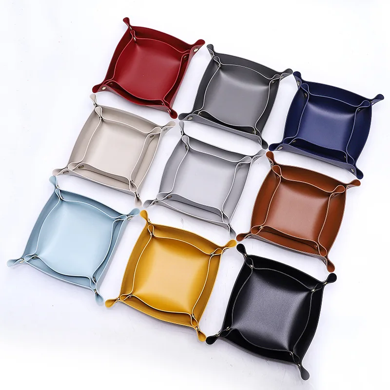 Portable Travelling PU Tobacco Rolling Tray Folding Smoking Tray Smoking Accessories