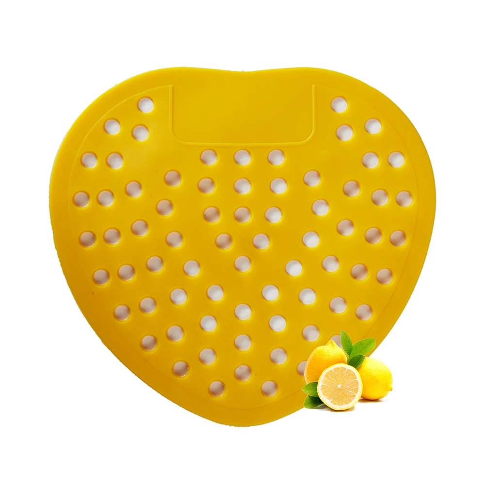 Durable Urinal Screen Scented Mat Anti-Splash Deodorizing Urinal Mat for Toilets and Washrooms