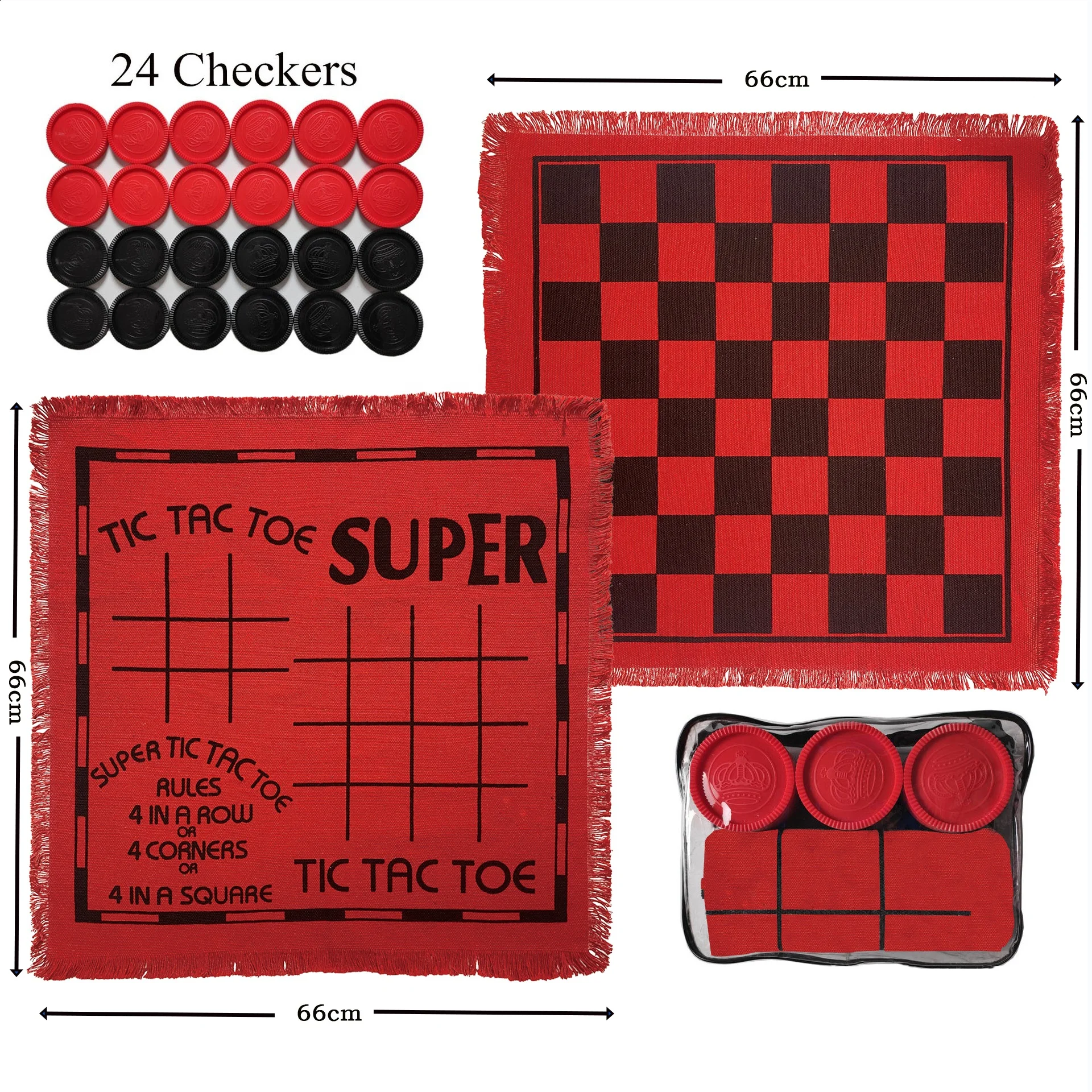 Супер 3 в 1 Tic Tac Toe Шахматный набор открытый и закрытый шахматный одеяло шашки настольная игра для детей взрослых
