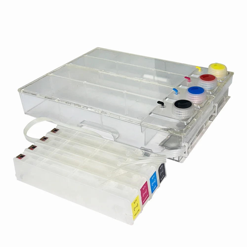 Wel-Try for HP970 CISS arc Chip Compatible with HP Inkjet Printer for hp970/971 ciss 451/476/576 printer with Permanent Arc chip