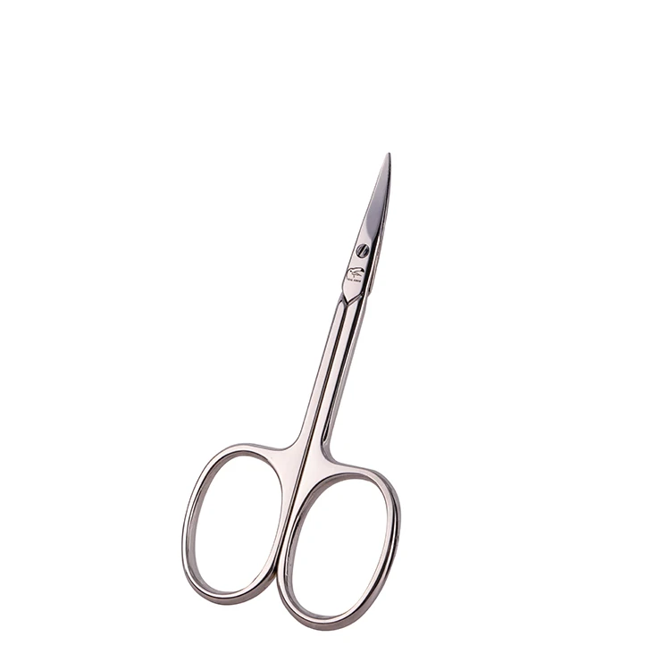 Stainless Steel silver wholesale eyelash scissors eyebrow cutting scissors Manicure Scissors