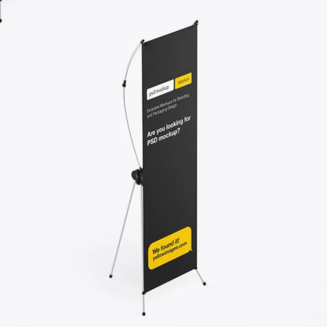 Hot Sale Custom adjustable Picture Wholesale Exhibition Design Outdoor Trade Show Advertising promotional Display X Banner Stand