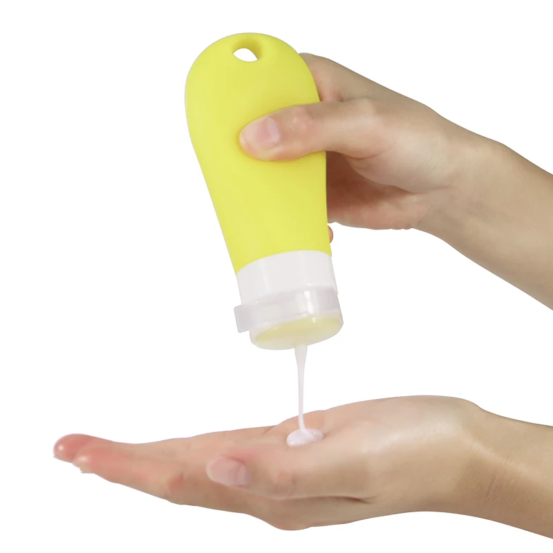 Wholesale Tsa Approved Reusable Silicone Empty Travel Size Container Leakproof Lotion Shampoo Shower Gel Bottles Tubes