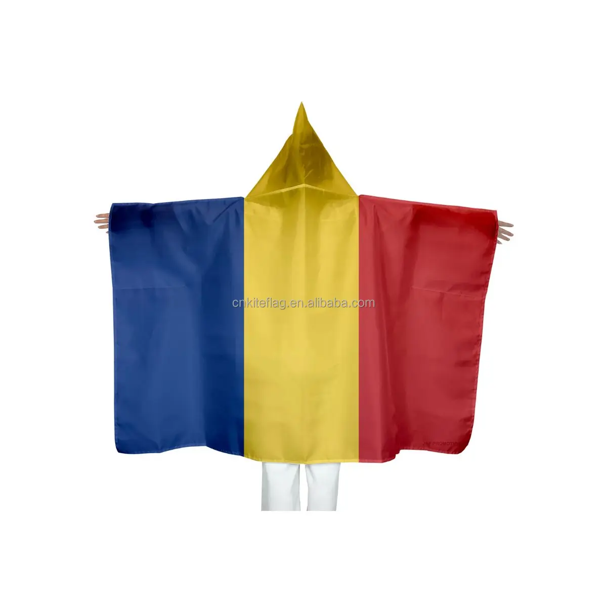 Printed RO Romania romanian flags Blue Yellow Red body car flag