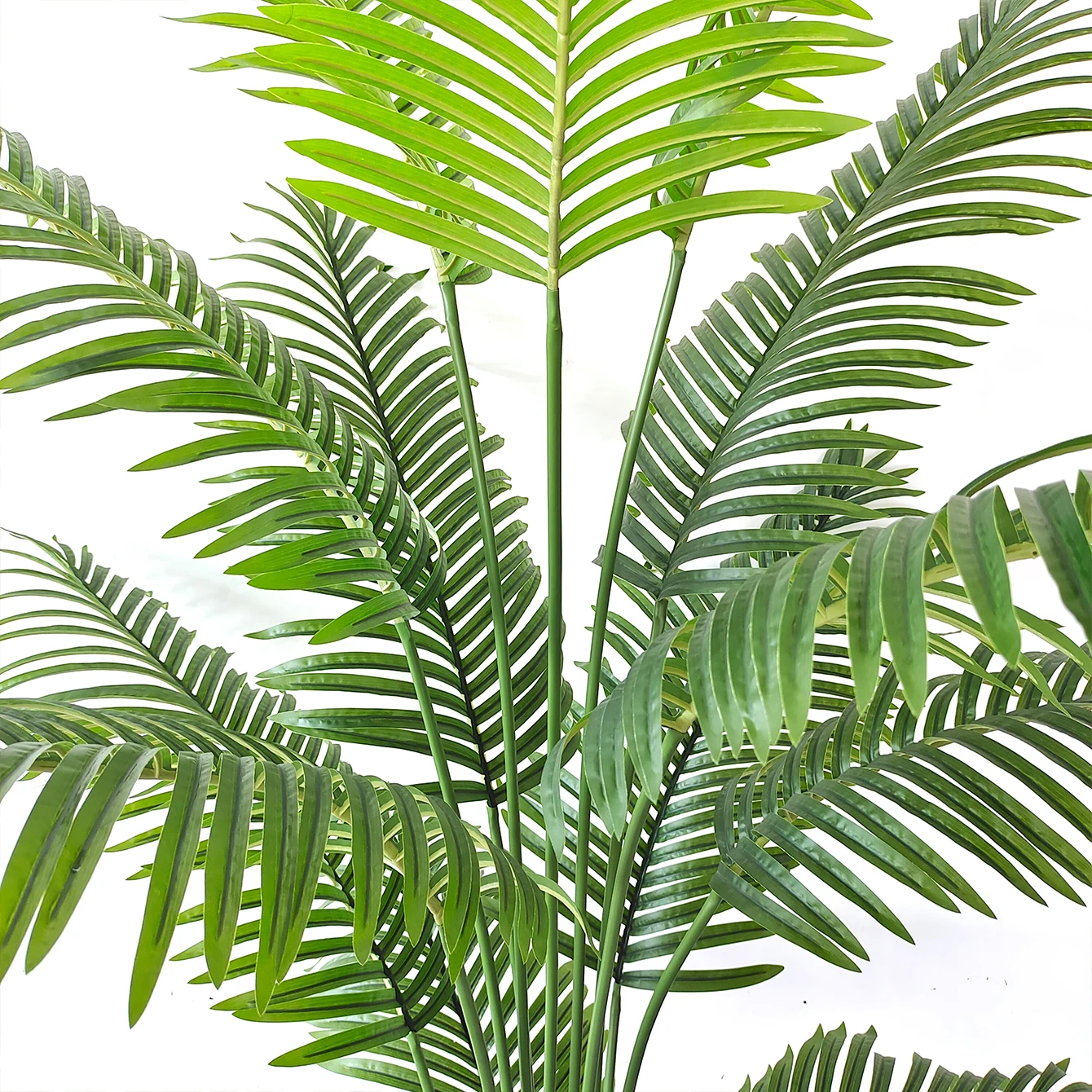 Wholesale Real Touch Plastic Artificial Potted Leaf Bonsai Plants Gladiolus Greenery Decoration Living Room In Pot for Home