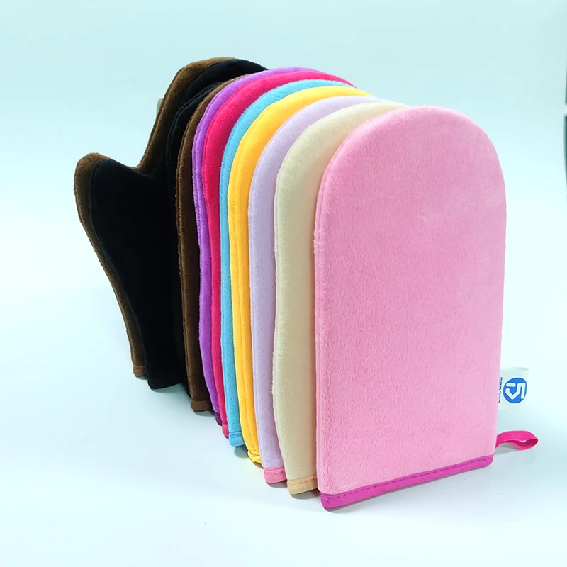 High Quality Wholesale Customize and Brushes Back With Glove Beauty Care Self Tanning Mitt