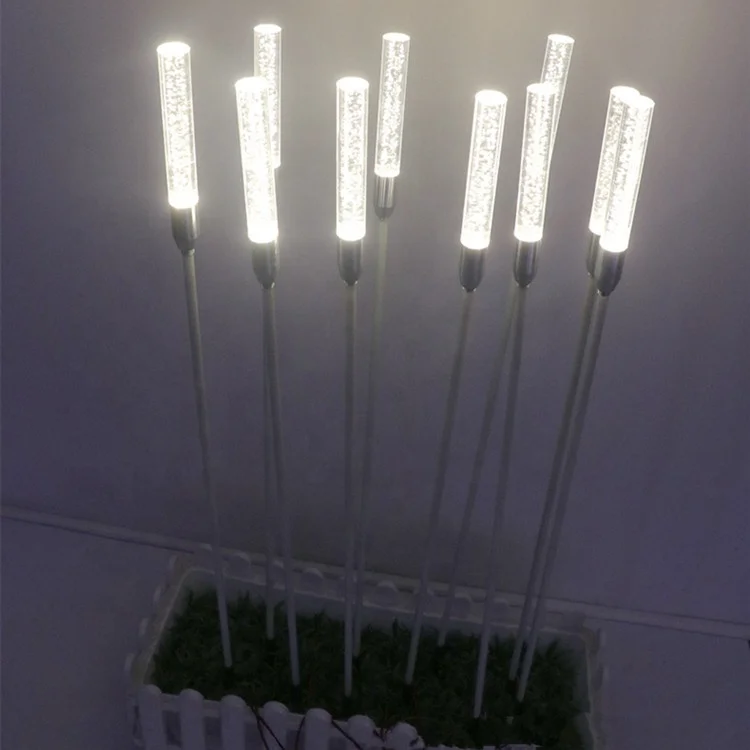 DC12V Dia2*12cm 1.5W Artificial outdoor standing lamps for garden decoration