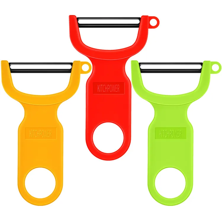Wholesale 3 Pcs Manual Plastic Potato Swivel Peeler Vegetable Cutter Fruit Peeler Set With Potato Eye Remover
