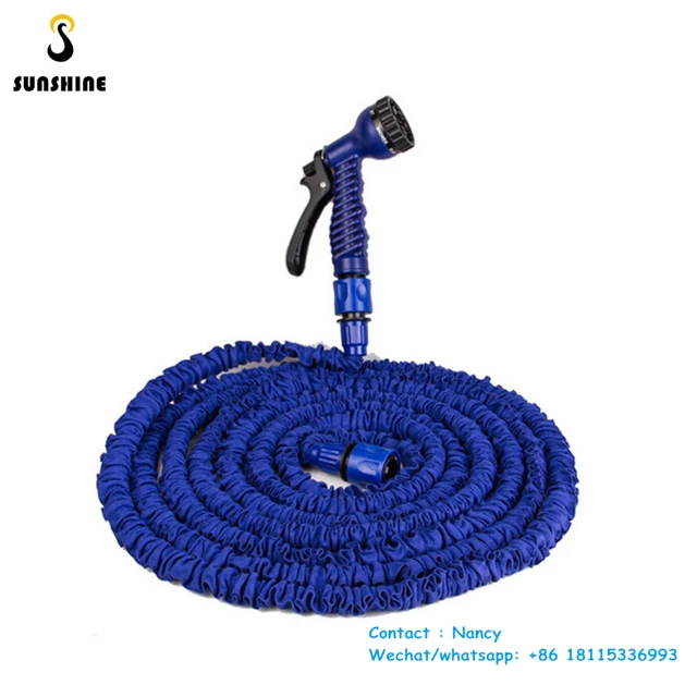 New  Magic Garden Water Hose Flexible Hose Extendable Garden Hose Reel Truck Water Connector Blue Green