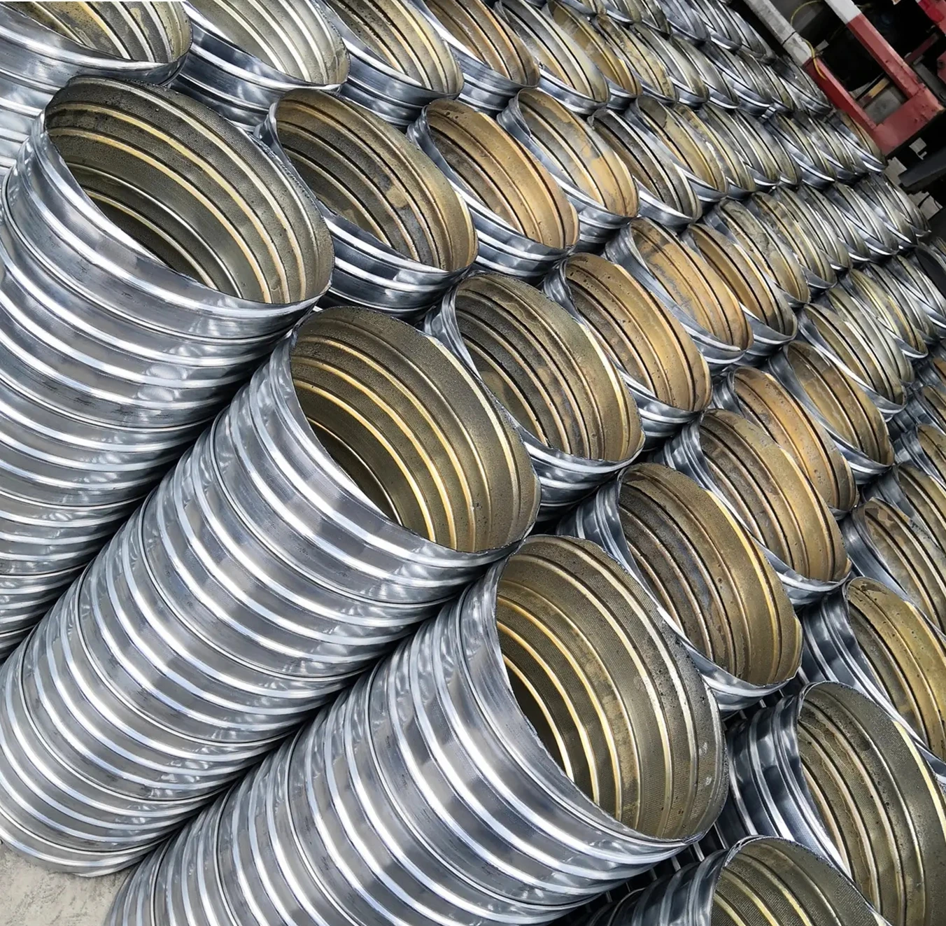 cheap price  zinc coated culvert pipe corrugated carbon steel culvert road culverts in china