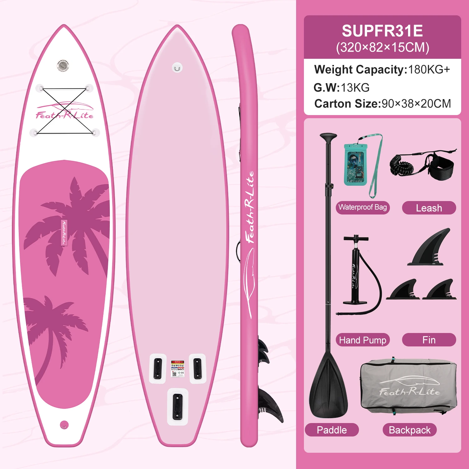 Fly Eagle RU 2025 New Design Water Sport Surfing Surfboard Wholesale Lightweight Inflatable PVC Air Sup Stand Up Paddle Board