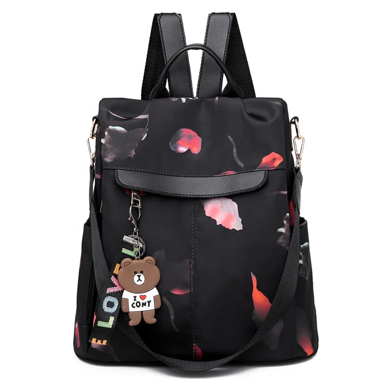 
Women Backpacks Vintage Korea Brand Design Bag Travel Nylon High Quality Small Rucksack Anti Theft Backpack 