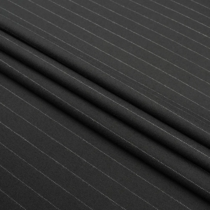 55111 Autumn & Winter wool fabric flannel 50W 330-340g Twill  wool suitings fabric