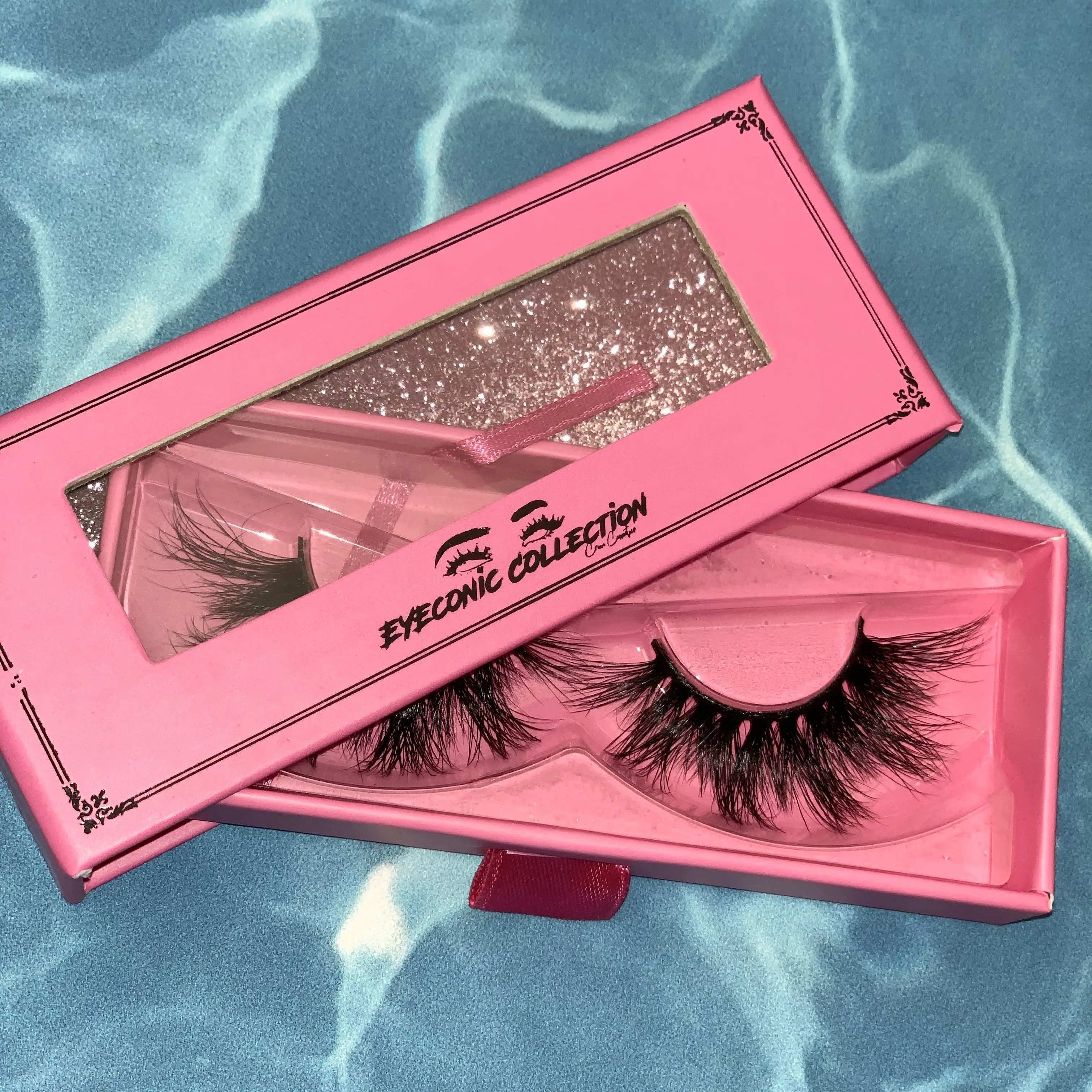 
3D 20mm eyelash mink With Customize Lash Packaging 