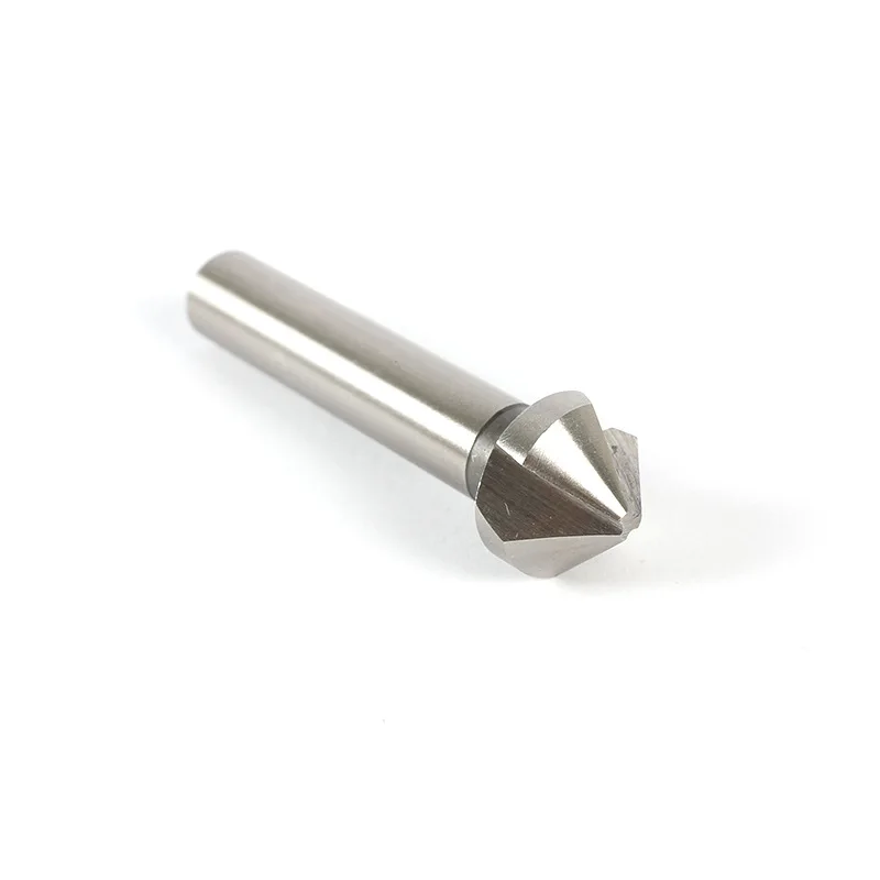 DIN335 Type C 3 Cutting Grooves 90 Degree Counter Angle HSS Chamfer Countersink Drill Bit For Chamfering and Burring
