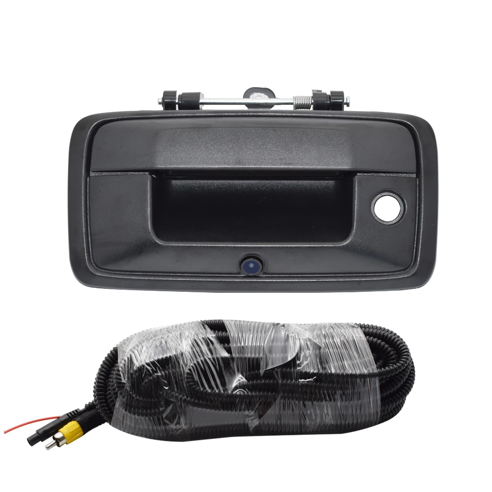 23448681 Car Chrome and Black Tailgate Handle with Camera 23128692 For 14-18 Chevrolet Silverado GMC Sierra, Canyon 84203910