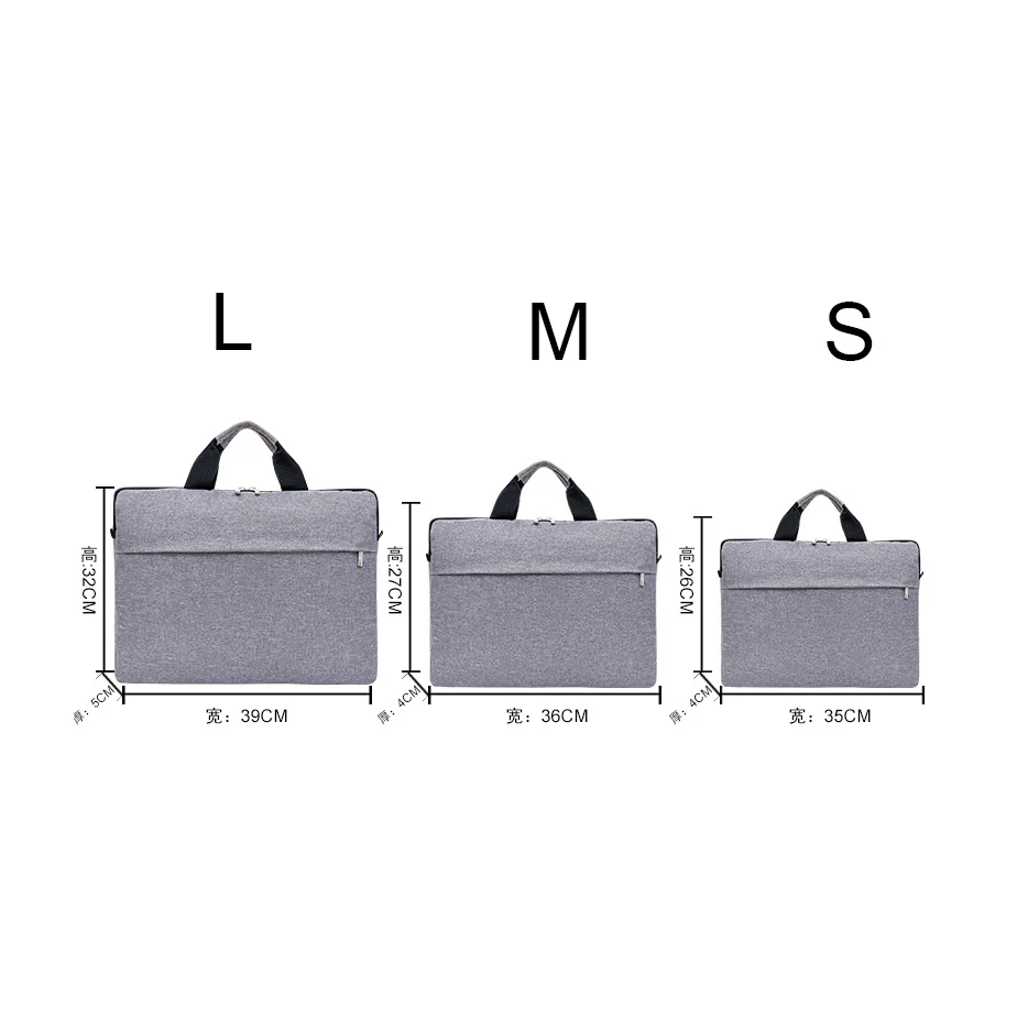 Promotion gift 16 Inch Portable Waterproof Polyester Laptop Bag