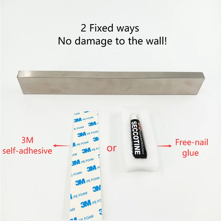 Профессиональный магнитный держатель кухонных ножей из нержавеющей стали 16 дюймов 400 мм