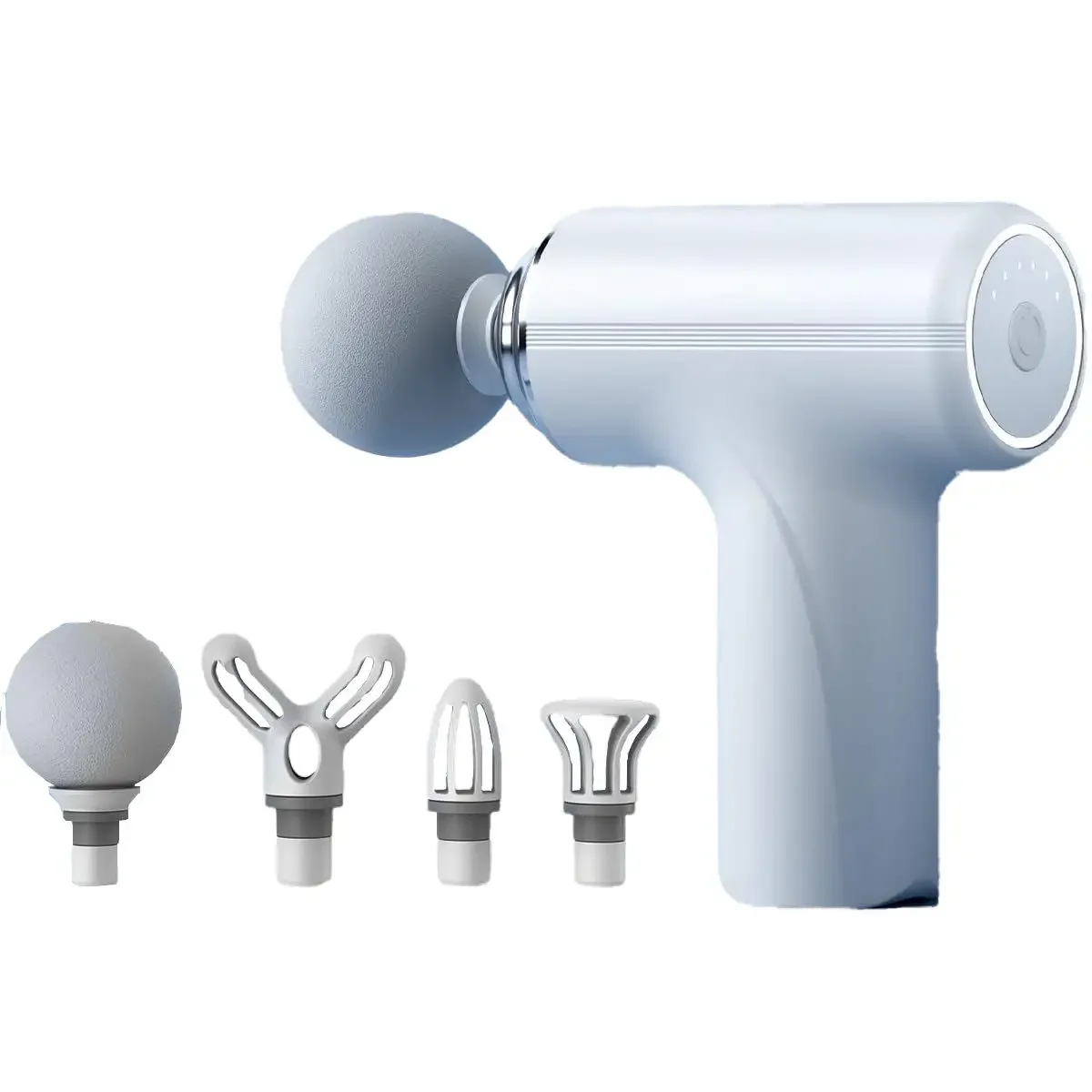 2024 Fascial Gun Portable Blood Circulation Massager Stick Vibration Wireless Battery Operated Handheld Body Massage Products