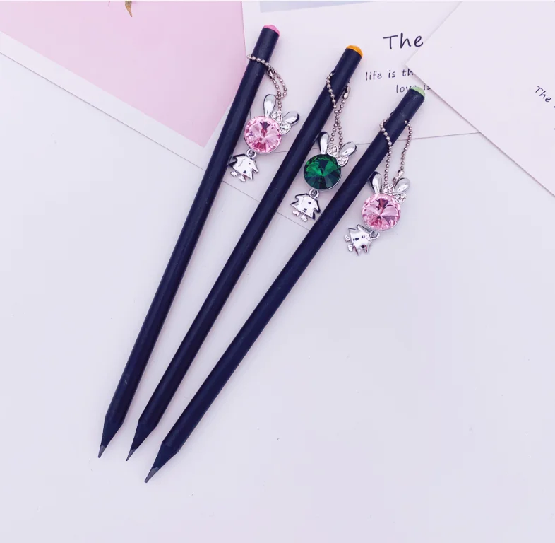 China Black Wooden Pencil Supplier Christmas Pencil