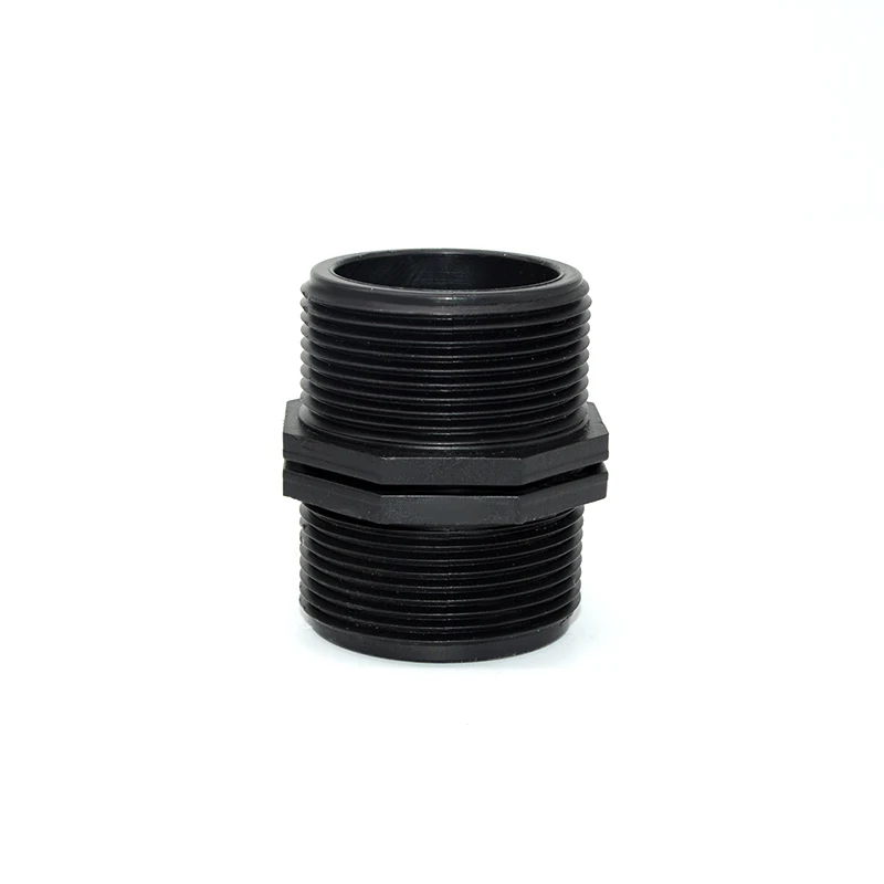 Male thread nipple tube connector for PE pipe rain pipe agriculture irrigation