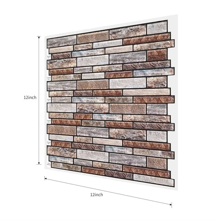 3d stereo brick wall wallpaper restaurant hotel bar peel and stick wallpapers
