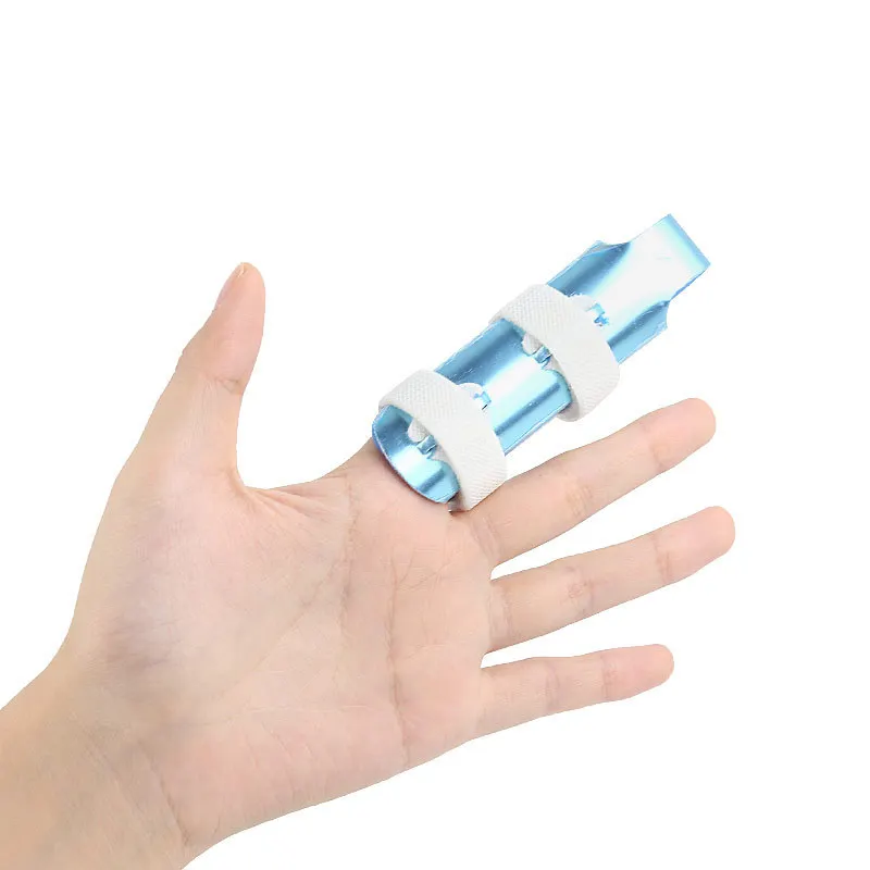 Factory Wholesale Medical Aluminum Finger Fracture Splint For Broken Curved Orthopedic Finger Splints